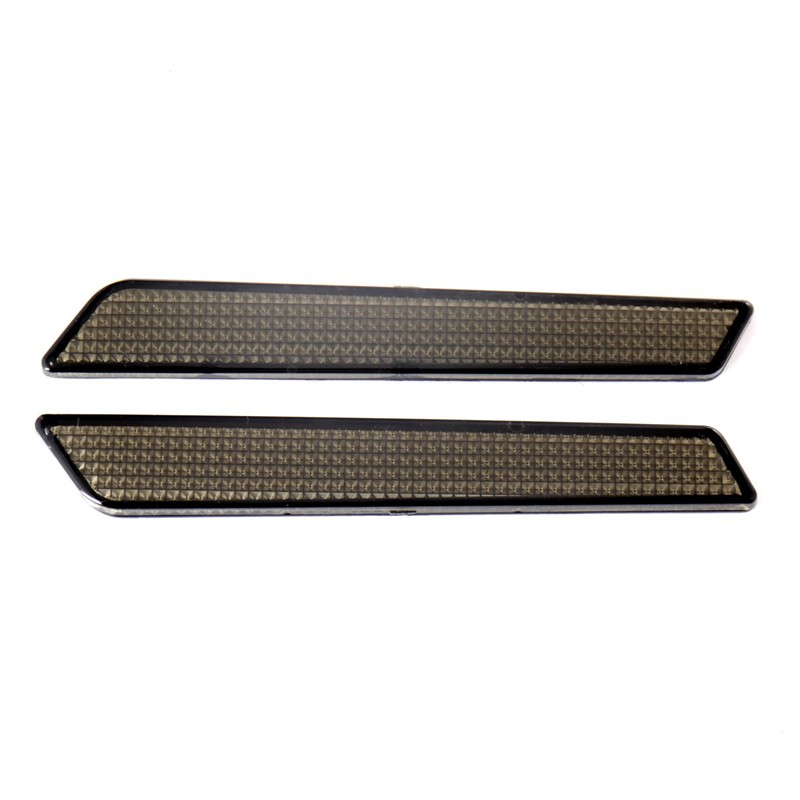 Black Saddlebag Outer Lid Hinge Latch Covers For Harley Touring