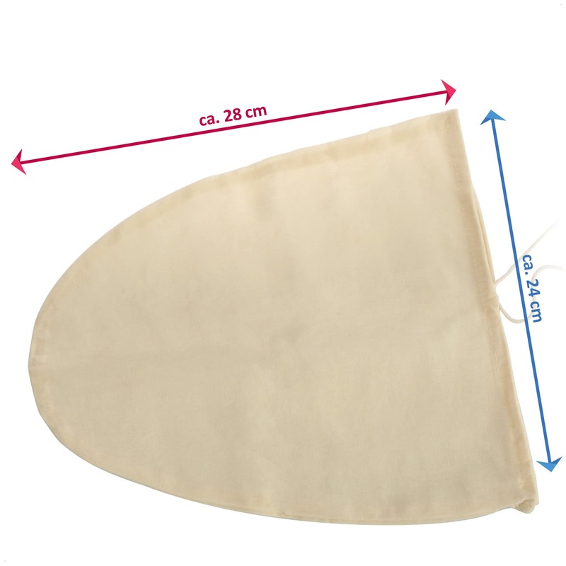 Robin Goods® 3 x Cotton Nut Milk Bags, Multi-Purpose Straining