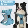 Belababy Medium Dog Harness, Anti Pull Dog Harness with Soft