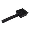 Black Gutter Downspout Extensions Catch Basin Low Profile Downspout Extender