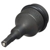 Tone 4AH-06K Hexagon Socket for Impact (with Magnet), 1/2 inch
