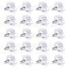 Pack of 20 Shelf Holder Shelf Support 3 mm Plastic