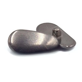 Nose Pads Titanium – Allergy-Free – for Screwing 14 x 7 mm | 2 Pieces (1 Pair)