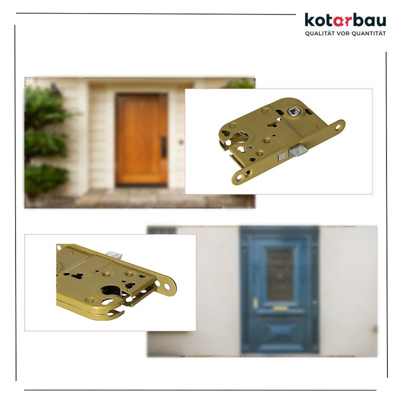 KOTARBAU® Mortise Lock 72/45 mm for Interior Doors Universal PZ