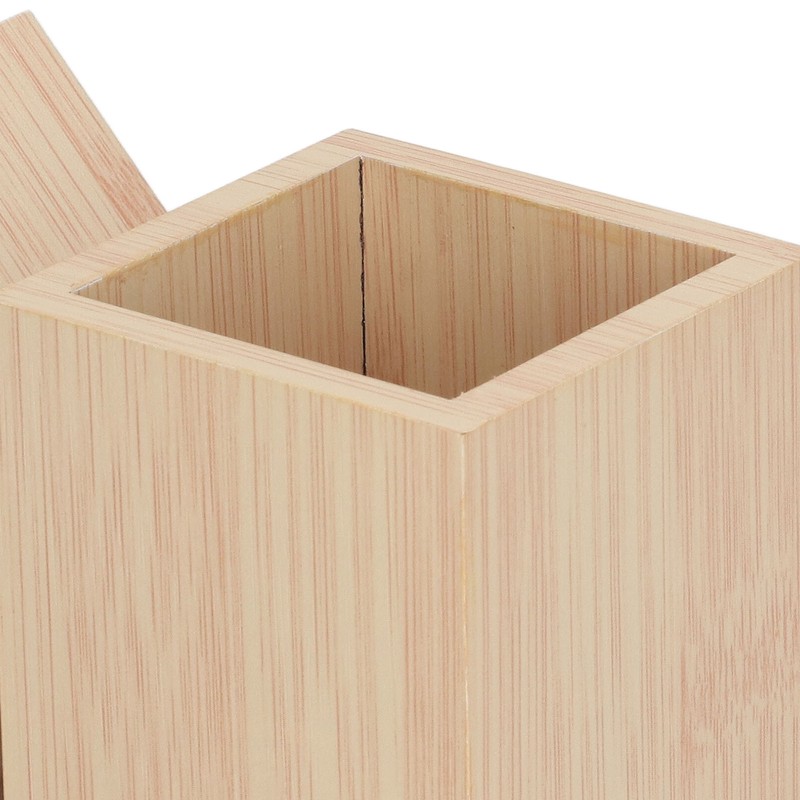 Pen Holder Clock Voice Control HD LED Display USB Battery