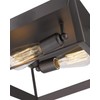 Emliviar 2-Light Ceiling Light, 12" Flush Mount Ceiling Lighting Fixture,