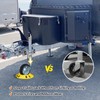 OULEME Trailer Jack Wheel Dock, Tongue Jack Wheel Chock for