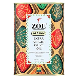 Zoe Olive Oil - Organic Extra Virgin - Case of 6-25.5 Fl OZ