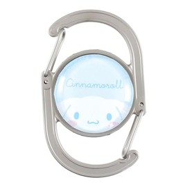 T'S Factory SR-5541837CR Double Carabiner Keychain Sanrio Characters Cinnamoroll, Blue