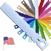 TAGKRAFTERS 7" x 1" White - 1,000 Pcs - Plastic