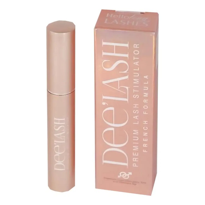 Deelash Premium Suero Crecimiento Pestañas Cejas Transparente Waterproof