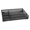 Metal Mesh Drawer Organizer Tray 5 Grids Multipurpose Stable Prevent