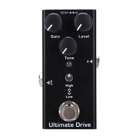 Ultimate Drive Electric Guitar Effect Pedal Mini Single True Bypass Guitar Parts DC 9V JDF‑2