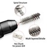 6pcs Set Bore Brush for Drill, 1/4" Hex Shank Stainless