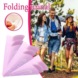 Urine Funnel for Women | Folding Pee Cup Set of 10,Female Urination Device Lightweight Women Urinal Funnel Cup Waterproof Paper for Camping Hiking Pregnant
