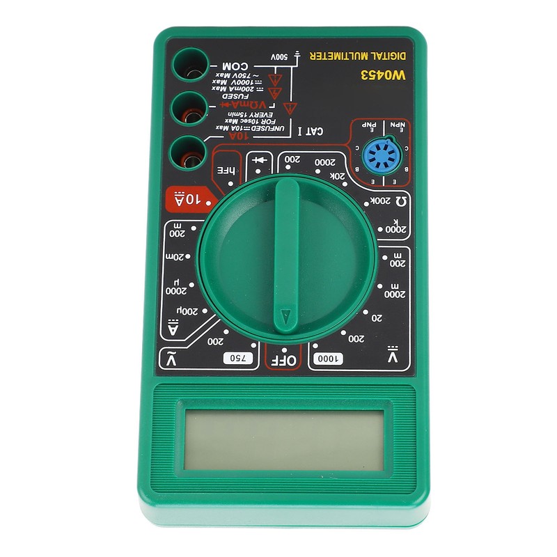 Digital Multimeter Tester Intelligent 1999 Counts Voltmeter Universal Meter with