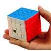 CuberSpeed Moyu MoFang JiaoShi Meilong 4x4 stickerless Magic Cube MFJS