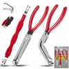 3Pcs Electrical Disconnect Pliers, Upgrade Electrical Connector Pliers, Automotive Electrical