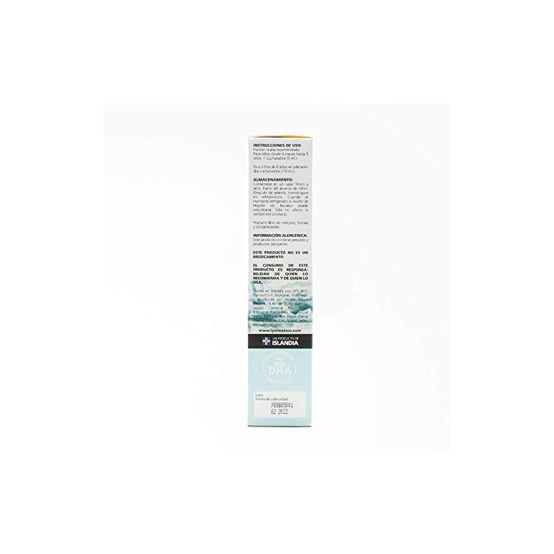 Lysi Omega 3 EPA y DHA Aceite de Hígado de