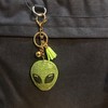 Popfizzy Bling Alien Keychain Accessories for Women and Girls, Rhinestone