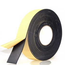 Foam Insulation Tape Adhesive, Seal, Doors, Weatherstrip, Waterproof, Plumbing, HVAC, Windows, Pipes, Cooling, Air Conditioning, Weather Stripping, Craft Tape (66 Ft x 1/8" x 2")