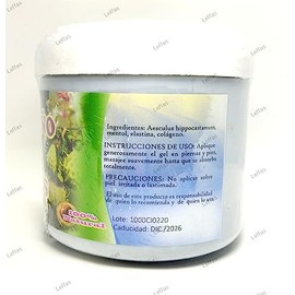 Herbo Express Gel Crematizado Castao De Indias, 500 g. Unisex Adultos Preocupados Por La Salud Y Higiene De La Piel