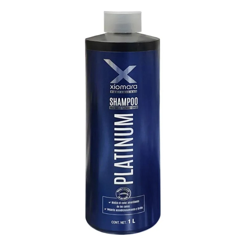Shampoo Matizador De Canas Profesional Xiomara 1 Lt