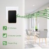 【No Battery Required】 Wireless Doorbell Waterproof, AURTEC Door Chime Kit