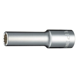 TONE Deep Socket (12 Square) 4D-11L Insertion Angle 0.5 inch (12.7 mm) (1/2 mm), Double Side Width 0.4 inches (11 mm)