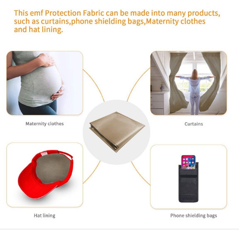 EMF Blocking Fabric EMF Shielding Fabric Radiation Protection Fabric For