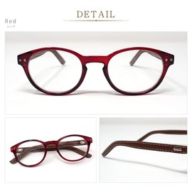 BEGLAD（ビグラッド）おしゃれなケース付老眼鏡 BE1021 レザーのテンプルがオシャレなリーディンググラス (+2.5)