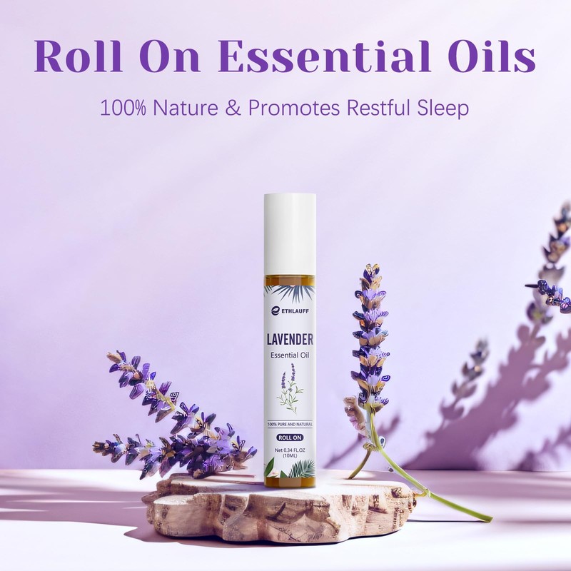 Lavender Essential Oil Roll On, Lavender Touch Essential Oil -