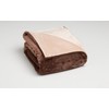 Kanguru Momonga Kids Brownie Portable Blanket for Children, Polyester, Brown/Beige,