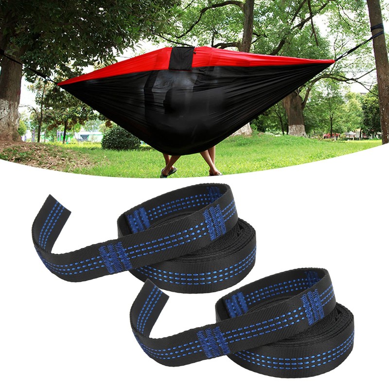 Alomejor 2 Packs Hammock Straps Hammock Tree Hanging Straps Camping
