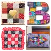 50 Cotton Fabric Squares 10x10cm - Precut Patchwork Material for