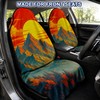 CORTHENA Car Seat Towel Cover 2 Pack for Front Seats,
