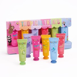 Chit Chat Tropical Treats 6-Piece Lip Gloss Set for Kids | Tropical Flavoured Lip Glosses, Gift for Young Fashionistas