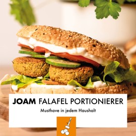 Falafel Scoop - For Perfect Preparation of Delicious Falafel Balls - Hygienic Cooking with Falafel Former - Easy Cleaning as Dishwasher Safe - Must Have in Every Household