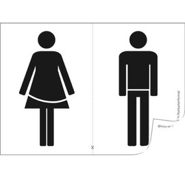 immi please pee while sitting sticker. The Original.