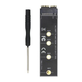 suckoo for MacBook AIR Pro 2013 2014 2015 2016 2017 A1465 A1466 A1398 A1502 to NVME M-Key M.2 PCI-E 4.0 SSD Hard Drive 2230 2242 2260 2280 Adapter Card Converter Expansion Board Card