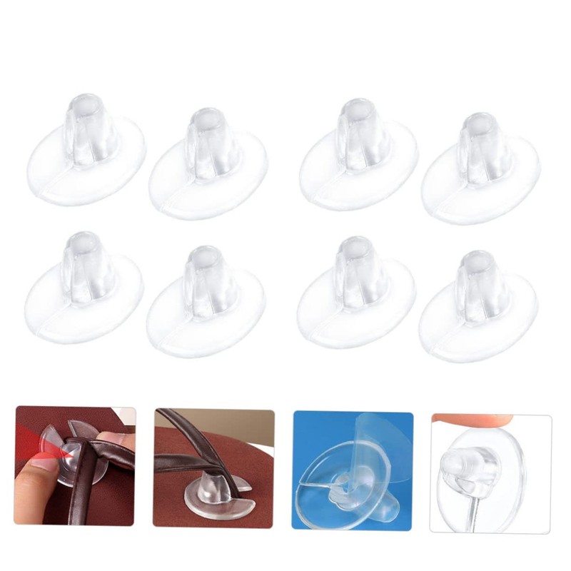 KOMBIUDA 4pairs Non- -flops Forefoot Pads Gel Foot Protectors for