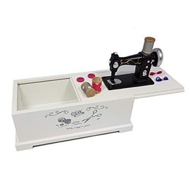 Wooden Sewing Box White – Decorative Sewing Box Sewing Machine – Sewing Box Sewing Basket Sewing Box