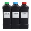 eTone 3x 1000ml Darkroom Chemical Storage Bottles Film Photo Developing