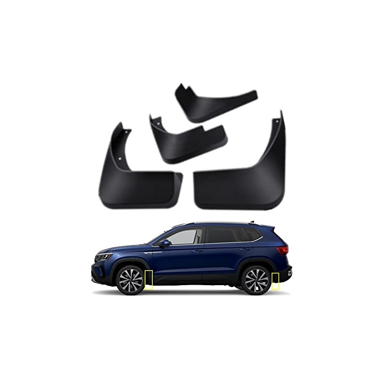 Mud Flaps Kit for 2024 Volkswagen Taos 2022 2023 Mud