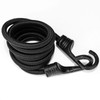 ZHOUBIN 72 Inch Black Bungee Cords with Hooks Heavy Duty,