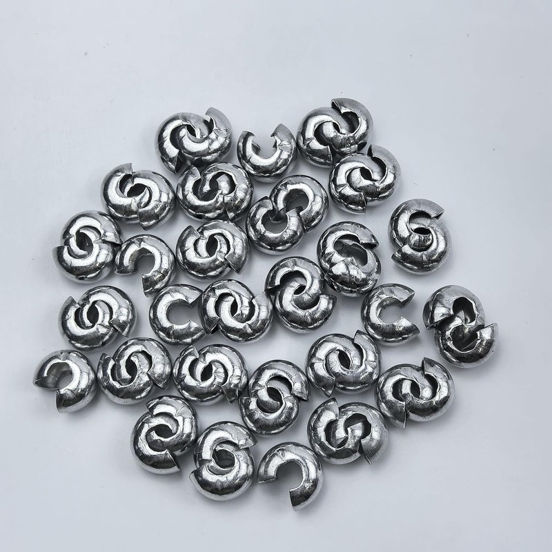 50 Pack Blind Control Chain Ball Stoppers, 10.0mm Chain Stop