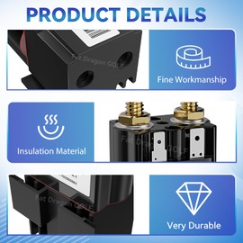 Panglong Club Car Solenoid 48 Volt, Albright 4 Terminal Club Car 48V Solenoid Suitable for 2018-Up Tempo and Club Car New Model Golf Cart, Replace OEM #102865901,1028659-01, SU60-2122P