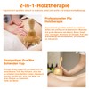 Maderotherapy Set Manual Wood Therapy Massage Tool Massage Cup and