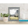 The Rusty Roof-Distressed Classic Slate Blue-Solid Wood Picture Frame-8x10