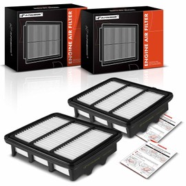 A-Premium - Filtro de aire de motor de repuesto para Honda Accord 2018-2023, 15L, juego de 2